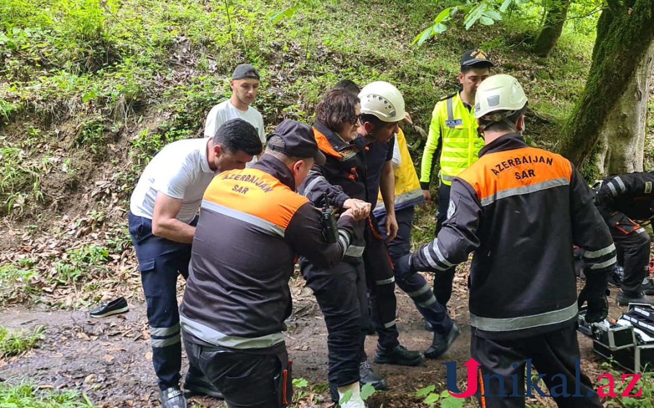 Turla Lerikə gedən 62 yaşlı qadın hündürlükdən yıxıldı- FOTO Turla Lerikə gedən 62 yaşlı qadın hündürlükdən yıxıldı- FOTO
